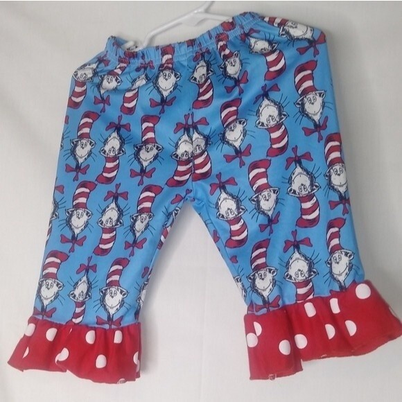 Cat And The Hat Matching Set M/4T - Picture 12 of 15